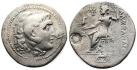 Kings of Macedon. Alexander III "the Great". 336-323 BC. Silver Tetradrachm. Silver Tetradrachm (31.33 mm, 15.69 g.) Troas, Alexandreia. Circa 280-275...