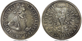 Archduke Leopold 2 Taler 1626 AU58 NGC, Hall mint, KM609.2, Dav-3336. 57.20gm. A wonderful and expansive representative of this popular type, showcasi...