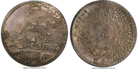Brunswick-Lüneburg-Celle. Christian Ludwig 1-1/2 Taler 1659-LW AU53 NGC, Clausthal mint, KM250, Dav-LS166, Welter-1498. 43.19gm. Undoubtedly highly de...