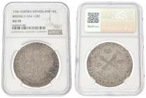 Kronentaler. Brabant. Brussel. Maria Theresia. 1766. AU 50

NGC Graded: 6640070-040. Ar. 29,44 g