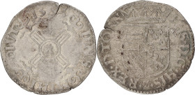 Stuiver. Tournai. Philips II. 1595. VF

R2. Vanhoudt 317 Tournai. Ar. 2,1 g