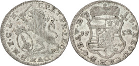 Escalin of Schelling. Luik. Jean-Théodore of Bavaria. 1752. UNC

Adjustment marks. KM 165. Ar. 4,5 g