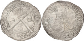 Dubbele groot Cromsteert. Vlaanderen. Filips de Goede. ND (1419 - 1467). VF +

Vanhoudt Atlas G 2665. Ar. 2,8 g
