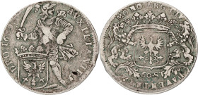 Dubbele daalder van 60 stuiver. Deventer. 1689. VF

CNM 2.12.29. Delm. 1070. Ar. 31,5 g