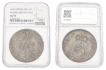 Zilveren dukaat. Enkhuizen. 1676. AU 53

NGC graded: 8236606-003. CNM 2.15.2. Delm. 972. Ar. 27,90 g