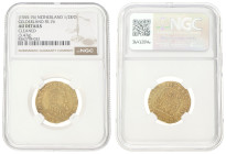 Halve gouden reaal. Gelderland. Filips II. ND (1555 - 1576). AU details

Cleaned. NGC graded: 8362198-033. CNM 2.17.5. Delm. 628. AU. 3,49 g