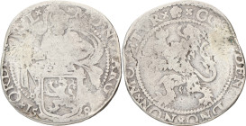 Halve leeuwendaalder op Hollandse voet. Holland. 158(?). F

Damaged. CNM 2.28.67. Delm. 870. Ar. 12,8 g