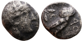 ATTICA, Athens. Circa 454-404 BC. AR Tetradrachm Obverse: Head of Athena right, with frontal eye, wearing earring, necklace, and crested Attic helmet ...