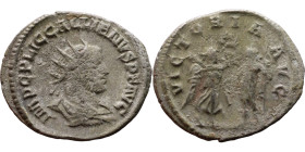 Roman coin – Gallienus (253-268) Billon Antoninianus

23mm 3.60g