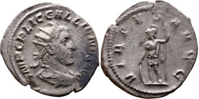 Roman coin – Gallienus (253-268) Billon Antoninianus

22mm 3.14g