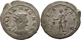 Roman coin – Gallienus (253-268) Billon Antoninianus

22mm 3.51g
