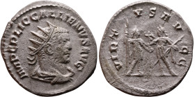 Roman coin – Gallienus (253-268) Billon Antoninianus

22mm 3.69g