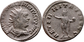 Roman coin – Walerianus (253-260). Bilon Antoninianus

20mm 3.87g