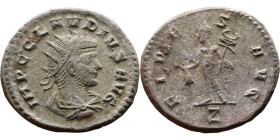 Roman coin – Claudius II Gothicus (268-270) – Bilon Antoninianus

20mm 3.76g