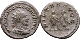 Roman coin – Gallienus (253-268) Billon Antoninianus

22mm 4.29g