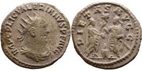 Roman coin – Walerianus (253-260). Bilon Antoninianus

20mm 3.36g