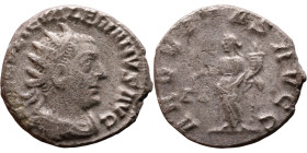 Roman coin – Walerianus (253-260). Bilon Antoninianus

19mm 3.83g