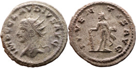 Roman coin – Claudius II Gothicus (268-270) – Bilon Antoninianus

20mm 3.04g