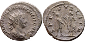 Roman coin – Walerianus (253-260). Bilon Antoninianus

21mm 3.12g