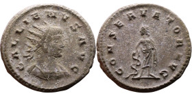 Roman coin – Gallienus (253-268) Billon Antoninianus

21mm 3.95g