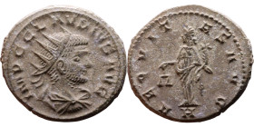 Roman coin – Claudius II Gothicus (268-270) – Bilon Antoninianus

20mm 3.82g