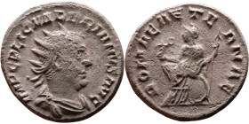 Roman coin – Walerianus (253-260). Bilon Antoninianus

20mm 4.35g