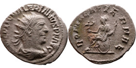 Roman coin – Walerianus (253-260). Bilon Antoninianus

22mm 2.70g