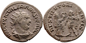 Roman coin – Walerianus (253-260). Bilon Antoninianus

20mm 2.87g