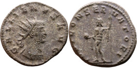 Roman coin – Gallienus (253-268) Billon Antoninianus

20mm 3.22g