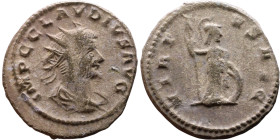 Roman coin – Claudius II Gothicus (268-270) – Bilon Antoninianus

20mm 3.28g