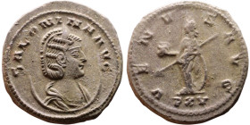 Roman Coin – Salonina (wife of Gallienus) Bilon Antoninianus

20mm 4.15g