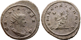Roman coin – Gallienus (253-268) Billon Antoninianus

21mm 3.04g