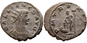Roman coin – Gallienus (253-268) Billon Antoninianus

20mm 3.83g