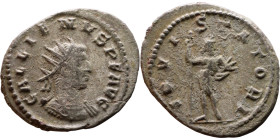 Roman coin – Gallienus (253-268) Billon Antoninianus

23mm 3.27g