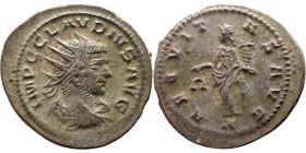 Roman coin – Claudius II Gothicus (268-270) – Bilon Antoninianus

23mm 3.08g