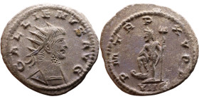 Roman coin – Gallienus (253-268) Billon Antoninianus

21mm 3.13g