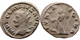 Roman coin – Claudius II Gothicus (268-270) – Bilon Antoninianus

19mm 3.67g