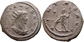 Roman coin – Gallienus (253-268) Billon Antoninianus

22mm 4.16g