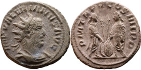 Roman coin – Walerianus (253-260). Bilon Antoninianus

21mm 3.38g