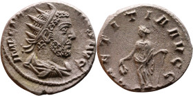 Roman coin – Gallienus (253-268) Billon Antoninianus

19mm 3.90g
