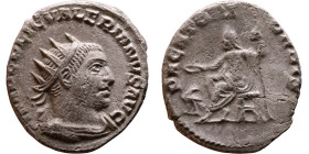 Roman coin – Walerianus (253-260). Bilon Antoninianus

19mm 3.73g