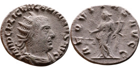 Roman coin – Walerianus (253-260). Bilon Antoninianus

20mm 3.07g
