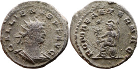 Roman coin – Gallienus (253-268) Billon Antoninianus

21mm 3.45g