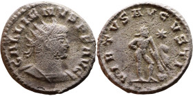 Roman coin – Gallienus (253-268) Billon Antoninianus

20mm 4.30g