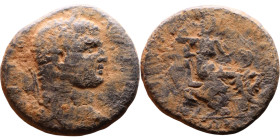 Caracalla (211-217) Bronze coin.

Artificial sand patina

26mm 12.59g
