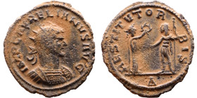 Roman Coin – Aurelian (270-275) - Bilon Antoninianus

Artificial sand patina

22mm 3.12g