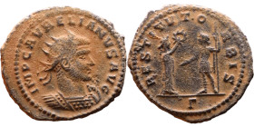 Roman Coin – Aurelian (270-275) - Bilon Antoninianus

Artificial sand patina

23mm 4.61g