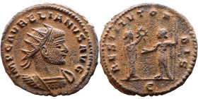 Roman Coin – Aurelian (270-275) - Bilon Antoninianus

Artificial sand patina

22mm 3.89g