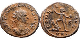 Roman Coin – Aurelian (270-275) - Bilon Antoninianus

Artificial sand patina

23mm 4.08g