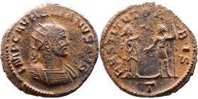 Roman Coin – Aurelian (270-275) - Bilon Antoninianus

Artificial sand patina

22mm 3.15g